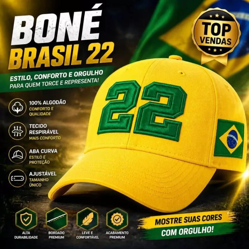 BONÉ Patria Amada Brasil