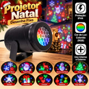 Projetor LED Natalino 16 Desenhos de Natal Luzes Decoração Natalinos Projeção 3D Casa Jardim Festas Parede